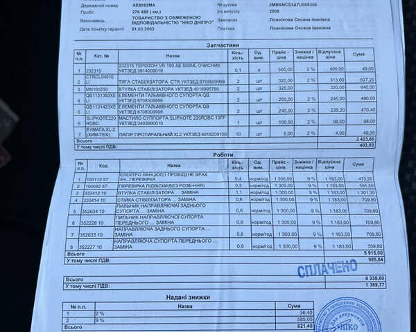 Міцубісі Lancer 2006 у Дніпро (Дніпропетровську) на Automoto.ua Синій Міцубісі Lancer, об'ємом двигуна 1.58 л та пробігом 284 тис. км за 4500 $, фото 21 на Automoto.ua