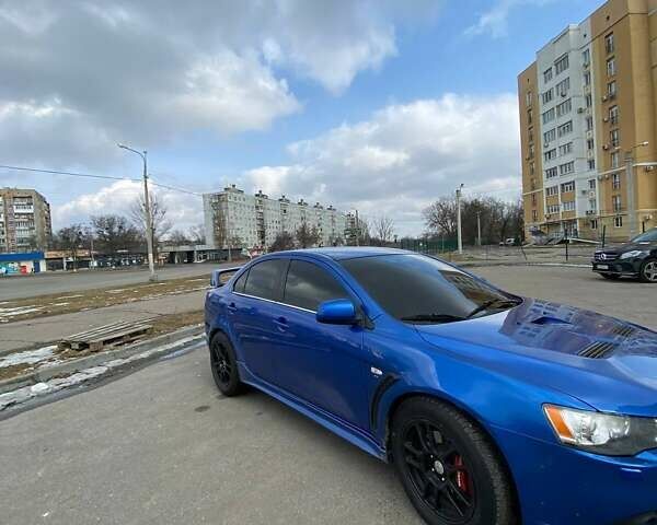 Мицубиси Лансер 2008 в Харькове на Automoto.ua Синий Мицубиси Лансер, объемом двигателя 2 л и пробегом 215 тыс. км за 10500 $, фото 4 на Automoto.ua