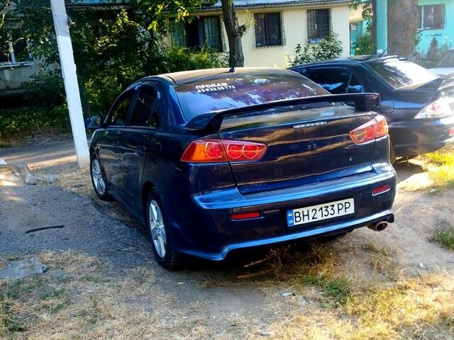 Мицубиси Лансер 2008 в Одессе на Automoto.ua Синий Мицубиси Лансер, объемом двигателя 2 л и пробегом 150 тыс. км за 5500 $, фото 1 на Automoto.ua