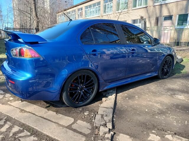 Синий Мицубиси Лансер, объемом двигателя 2.4 л и пробегом 130 тыс. км за 11700 $, фото 2 на Automoto.ua