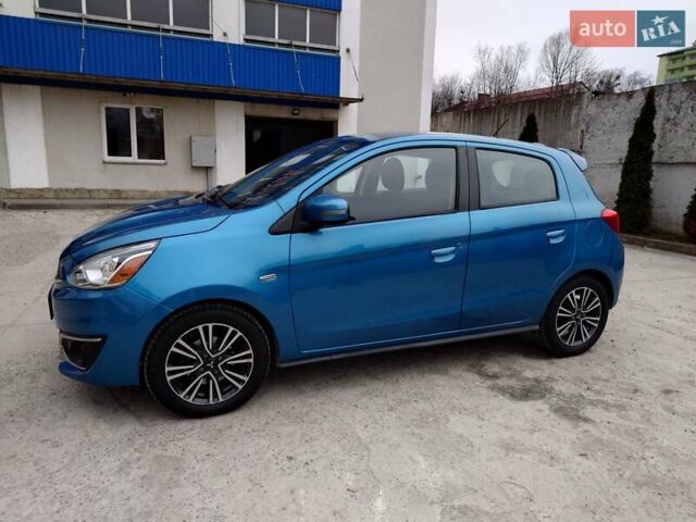 Синий Мицубиси Мираж, объемом двигателя 1.2 л и пробегом 127 тыс. км за 7000 $, фото 3 на Automoto.ua