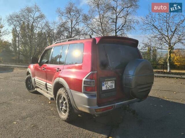 Красный Мицубиси Монтеро, объемом двигателя 3.5 л и пробегом 160 тыс. км за 8000 $, фото 7 на Automoto.ua