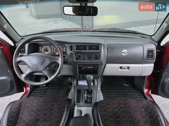 Красный Мицубиси Монтеро, объемом двигателя 3 л и пробегом 155 тыс. км за 5333 $, фото 34 на Automoto.ua