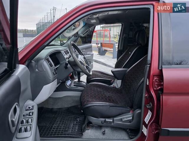 Красный Мицубиси Монтеро, объемом двигателя 3 л и пробегом 155 тыс. км за 5333 $, фото 43 на Automoto.ua