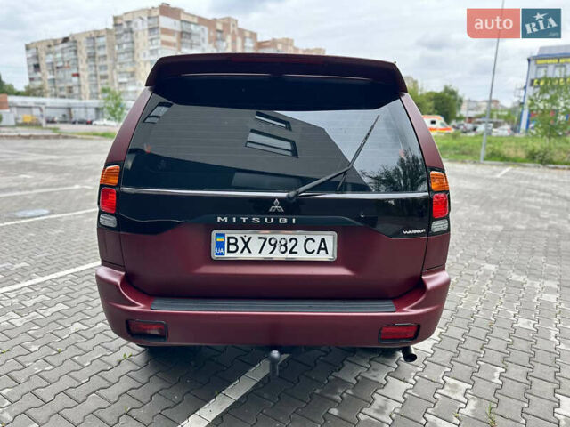 Красный Мицубиси Монтеро, объемом двигателя 2.97 л и пробегом 155 тыс. км за 4700 $, фото 5 на Automoto.ua