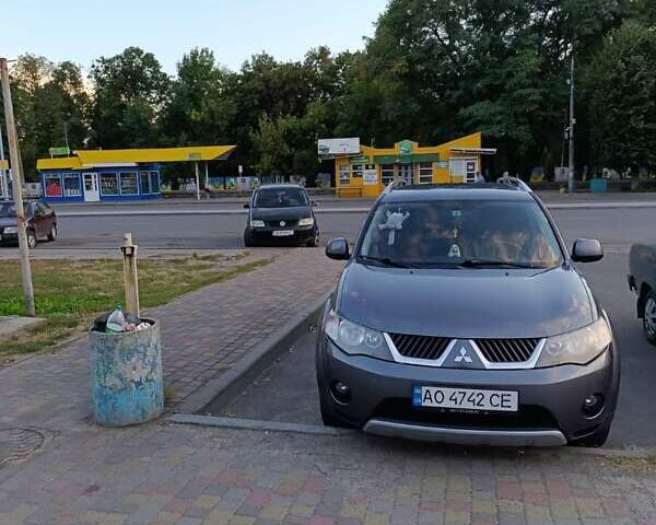 Серый Мицубиси Аутлендер ХЛ, объемом двигателя 2.4 л и пробегом 296 тыс. км за 8500 $, фото 17 на Automoto.ua