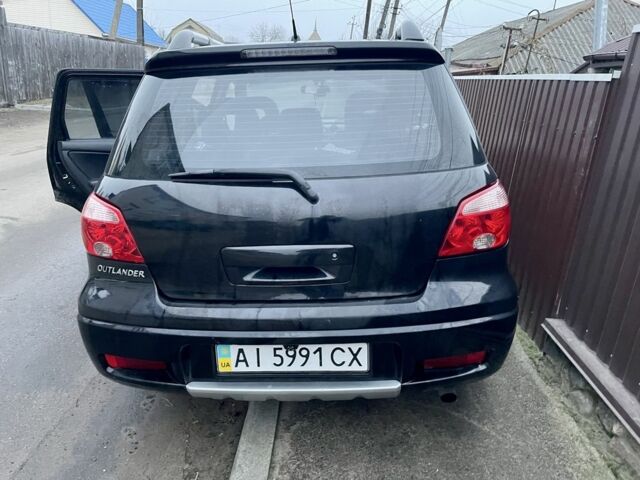Черный Мицубиси Аутлендер, объемом двигателя 2.4 л и пробегом 234 тыс. км за 5499 $, фото 3 на Automoto.ua