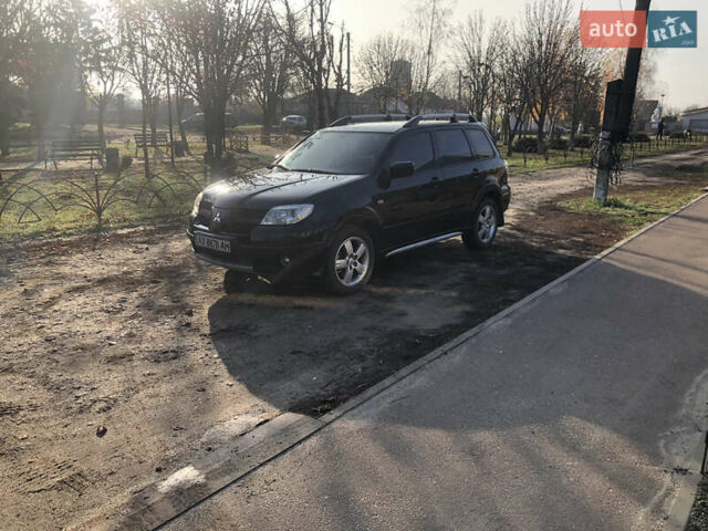 Черный Мицубиси Аутлендер, объемом двигателя 2.4 л и пробегом 260 тыс. км за 7200 $, фото 10 на Automoto.ua