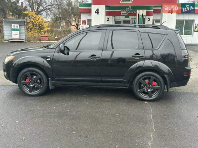 Чорний Міцубісі Аутлендер, об'ємом двигуна 3 л та пробігом 201 тис. км за 8700 $, фото 1 на Automoto.ua