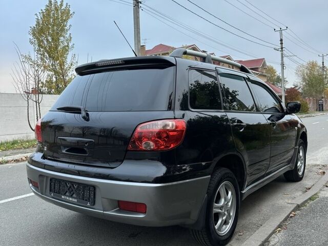 Мицубиси Аутлендер 2008 в Софіївська Борщагівка на Automoto.ua Черный Мицубиси Аутлендер, объемом двигателя 2 л и пробегом 245 тыс. км за 5900 $, фото 3 на Automoto.ua