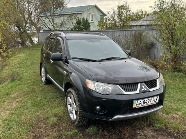 Чорний Міцубісі Аутлендер, об'ємом двигуна 2.4 л та пробігом 186 тис. км за 8700 $, фото 3 на Automoto.ua