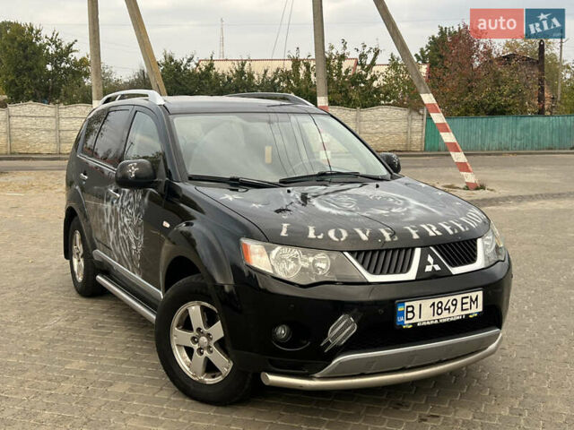 Мицубиси Аутлендер 2008 в Кременчуге на Automoto.ua Черный Мицубиси Аутлендер, объемом двигателя 2.4 л и пробегом 230 тыс. км за 6850 $, фото 2 на Automoto.ua