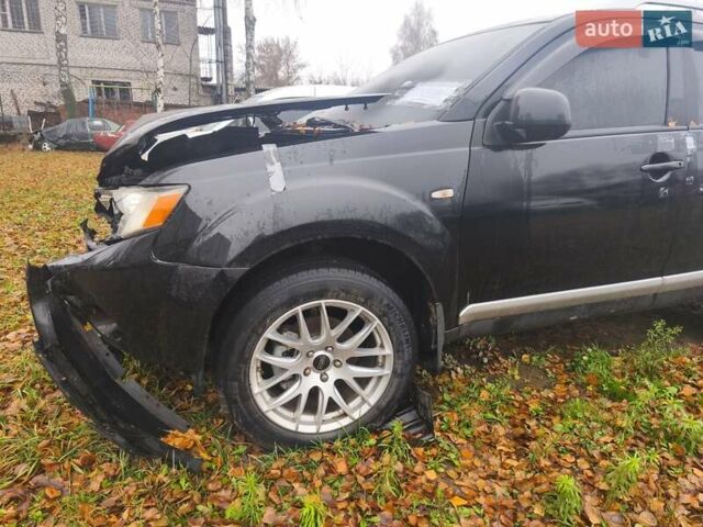 Чорний Міцубісі Аутлендер, об'ємом двигуна 2.4 л та пробігом 242 тис. км за 3400 $, фото 4 на Automoto.ua