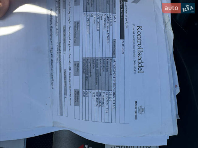 Черный Мицубиси Аутлендер, объемом двигателя 2 л и пробегом 240 тыс. км за 10999 $, фото 42 на Automoto.ua