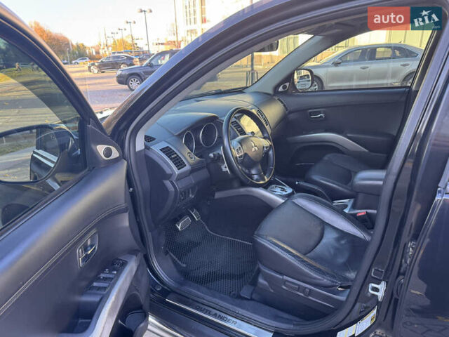 Черный Мицубиси Аутлендер, объемом двигателя 3 л и пробегом 162 тыс. км за 10800 $, фото 11 на Automoto.ua