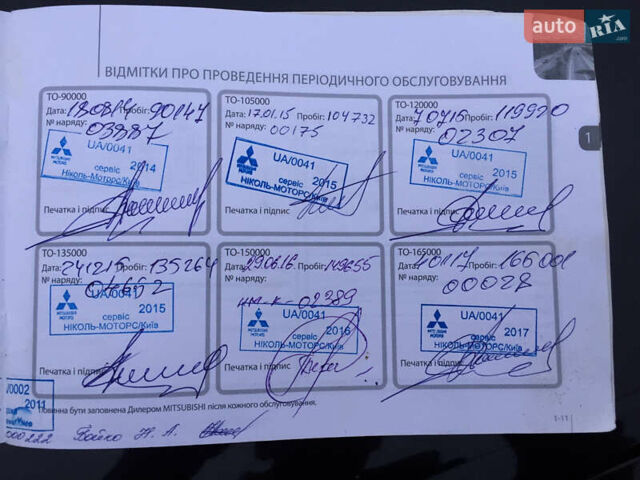 Черный Мицубиси Аутлендер, объемом двигателя 2.36 л и пробегом 315 тыс. км за 9700 $, фото 24 на Automoto.ua