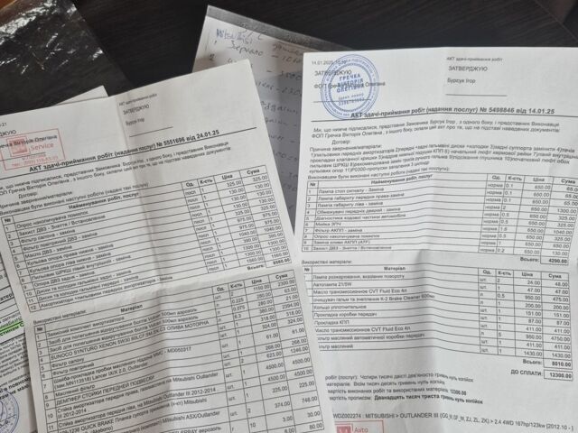 Черный Мицубиси Аутлендер, объемом двигателя 2.4 л и пробегом 211 тыс. км за 12590 $, фото 23 на Automoto.ua