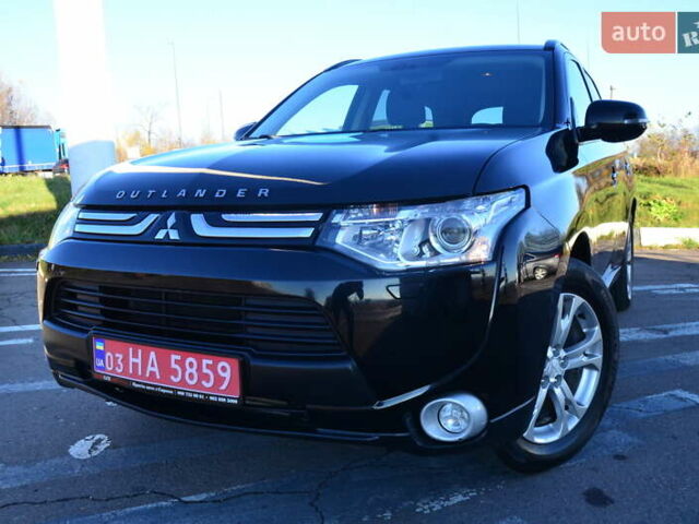 Чорний Міцубісі Аутлендер, об'ємом двигуна 2.2 л та пробігом 237 тис. км за 12550 $, фото 2 на Automoto.ua