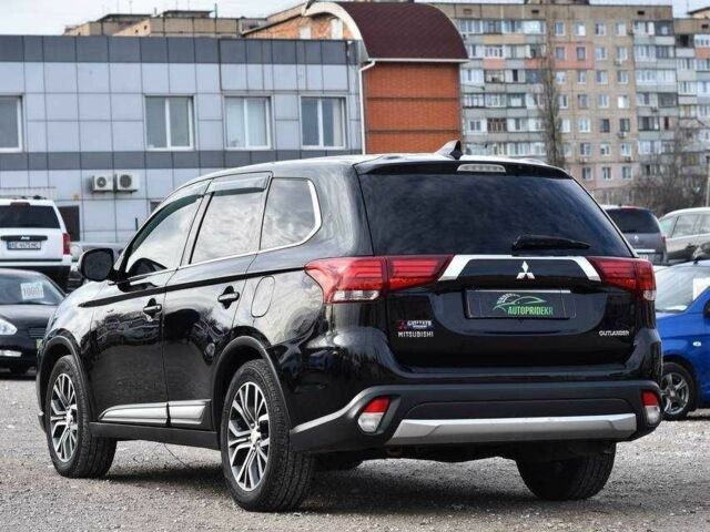 Чорний Міцубісі Аутлендер, об'ємом двигуна 2.4 л та пробігом 154 тис. км за 13499 $, фото 3 на Automoto.ua