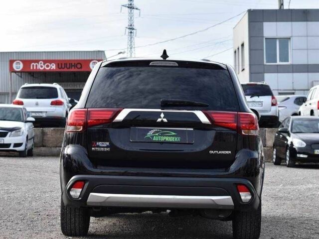 Чорний Міцубісі Аутлендер, об'ємом двигуна 2.4 л та пробігом 154 тис. км за 13499 $, фото 2 на Automoto.ua