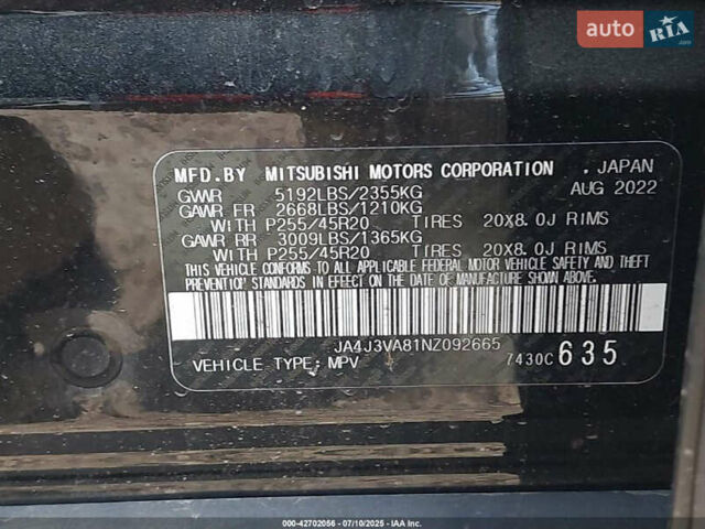 Черный Мицубиси Аутлендер, объемом двигателя 0 л и пробегом 78 тыс. км за 13500 $, фото 7 на Automoto.ua