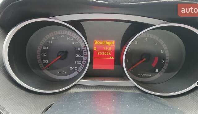 Красный Мицубиси Аутлендер, объемом двигателя 3 л и пробегом 260 тыс. км за 9000 $, фото 6 на Automoto.ua