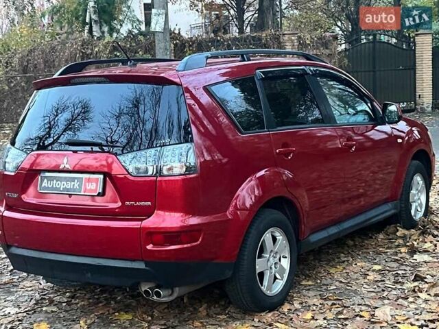 Красный Мицубиси Аутлендер, объемом двигателя 2.4 л и пробегом 251 тыс. км за 8990 $, фото 10 на Automoto.ua
