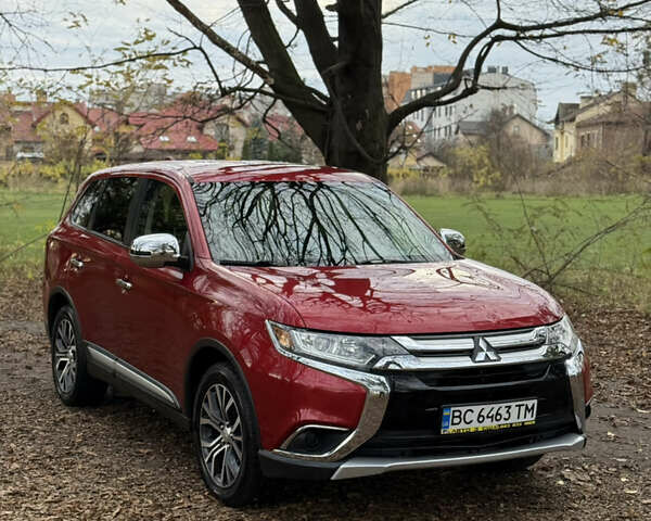 Червоний Міцубісі Аутлендер, об'ємом двигуна 2.36 л та пробігом 190 тис. км за 12000 $, фото 2 на Automoto.ua