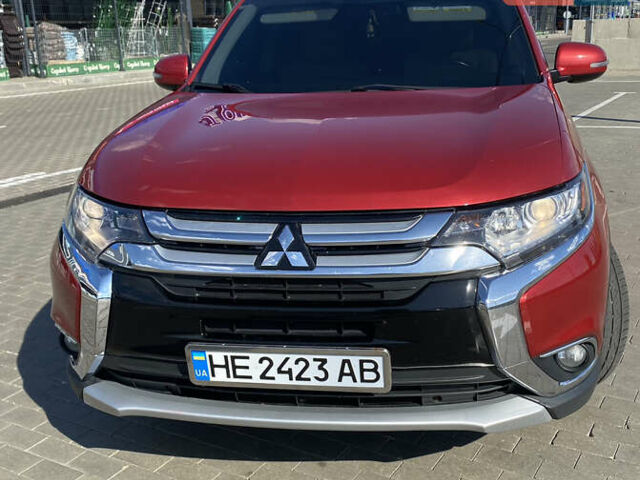 Красный Мицубиси Аутлендер, объемом двигателя 2.4 л и пробегом 113 тыс. км за 15900 $, фото 5 на Automoto.ua