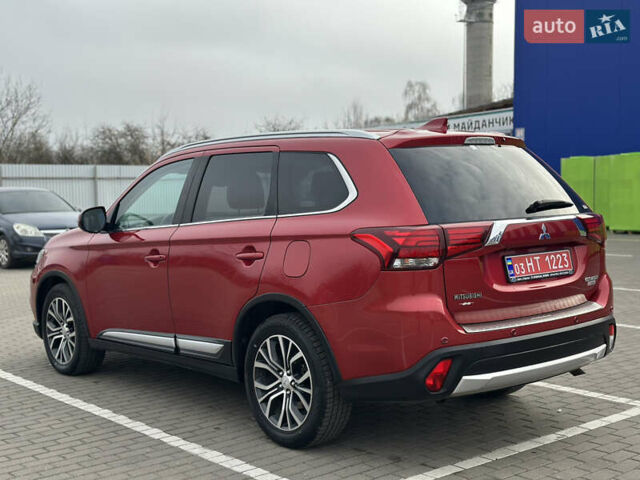 Красный Мицубиси Аутлендер, объемом двигателя 2.2 л и пробегом 118 тыс. км за 20999 $, фото 6 на Automoto.ua