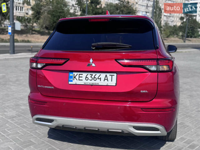 Червоний Міцубісі Аутлендер, об'ємом двигуна 2.49 л та пробігом 53 тис. км за 31300 $, фото 6 на Automoto.ua