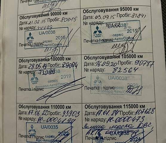 Сірий Міцубісі Аутлендер, об'ємом двигуна 2.4 л та пробігом 107 тис. км за 8500 $, фото 13 на Automoto.ua