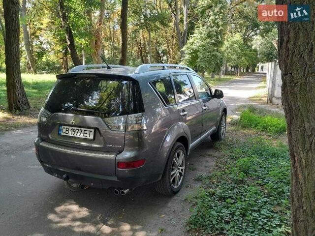 Серый Мицубиси Аутлендер, объемом двигателя 2.2 л и пробегом 208 тыс. км за 9300 $, фото 13 на Automoto.ua