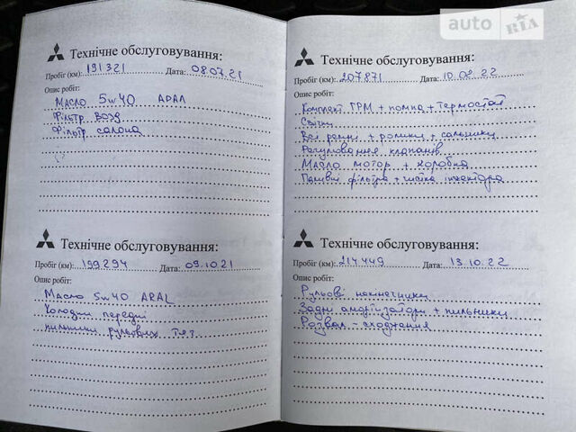 Сірий Міцубісі Аутлендер, об'ємом двигуна 3 л та пробігом 223 тис. км за 12200 $, фото 68 на Automoto.ua