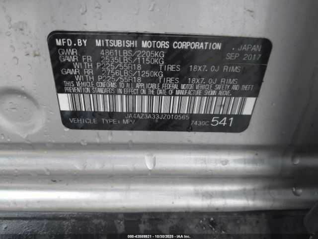 Сірий Міцубісі Аутлендер, об'ємом двигуна 2.4 л та пробігом 87 тис. км за 3000 $, фото 14 на Automoto.ua