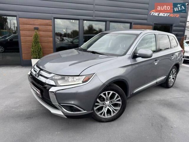 Серый Мицубиси Аутлендер, объемом двигателя 2.4 л и пробегом 103 тыс. км за 15497 $, фото 2 на Automoto.ua