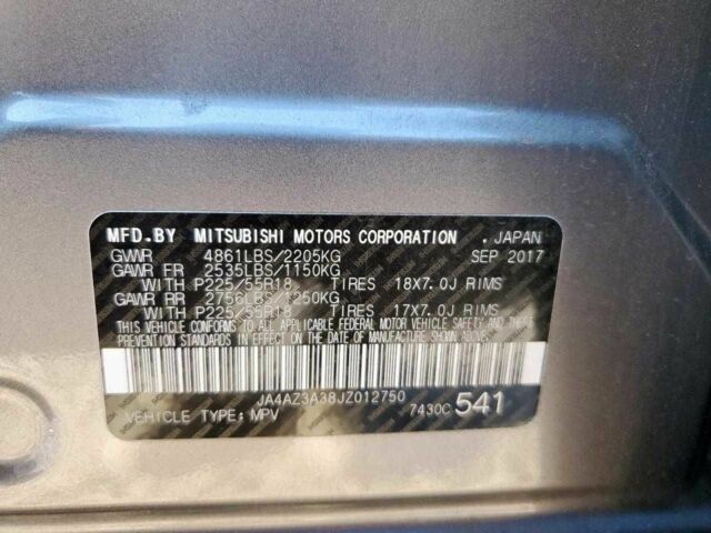 Серый Мицубиси Аутлендер, объемом двигателя 2.4 л и пробегом 150 тыс. км за 2800 $, фото 11 на Automoto.ua