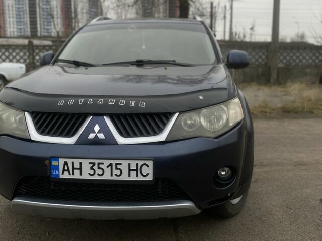 Синій Міцубісі Аутлендер, об'ємом двигуна 2.4 л та пробігом 500 тис. км за 6500 $, фото 1 на Automoto.ua