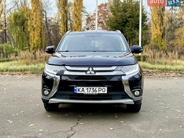 Синий Мицубиси Аутлендер, объемом двигателя 3 л и пробегом 123 тыс. км за 15900 $, фото 1 на Automoto.ua