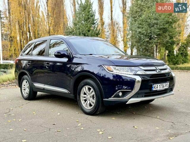 Синий Мицубиси Аутлендер, объемом двигателя 3 л и пробегом 123 тыс. км за 15900 $, фото 8 на Automoto.ua