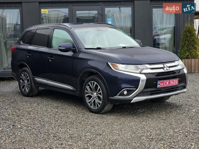 Синий Мицубиси Аутлендер, объемом двигателя 2.4 л и пробегом 134 тыс. км за 13999 $, фото 7 на Automoto.ua