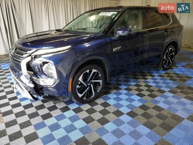 Синий Мицубиси Аутлендер, объемом двигателя 2.49 л и пробегом 88 тыс. км за 19500 $, фото 1 на Automoto.ua