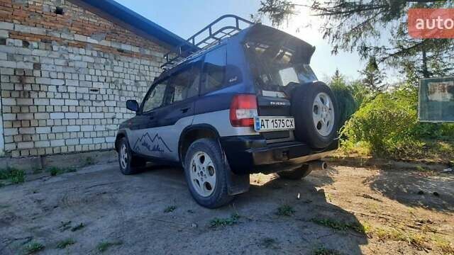 Синий Мицубиси Паджеро Пинин, объемом двигателя 1.8 л и пробегом 200 тыс. км за 5200 $, фото 3 на Automoto.ua