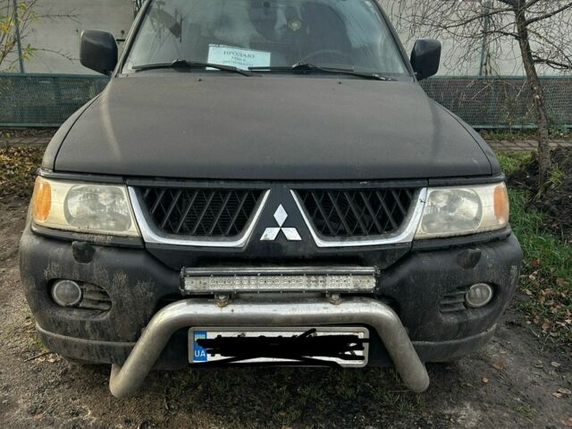 Черный Мицубиси Паджеро Спорт, объемом двигателя 3 л и пробегом 300 тыс. км за 5500 $, фото 9 на Automoto.ua
