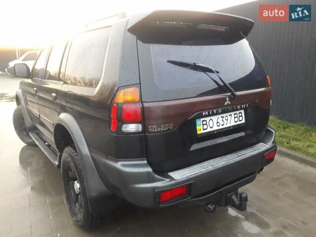 Черный Мицубиси Паджеро Спорт, объемом двигателя 2.97 л и пробегом 290 тыс. км за 9500 $, фото 6 на Automoto.ua