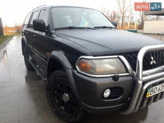 Черный Мицубиси Паджеро Спорт, объемом двигателя 2.97 л и пробегом 290 тыс. км за 9500 $, фото 1 на Automoto.ua