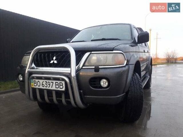Черный Мицубиси Паджеро Спорт, объемом двигателя 2.97 л и пробегом 290 тыс. км за 9500 $, фото 9 на Automoto.ua