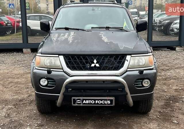 Черный Мицубиси Паджеро Спорт, объемом двигателя 3 л и пробегом 239 тыс. км за 7790 $, фото 1 на Automoto.ua