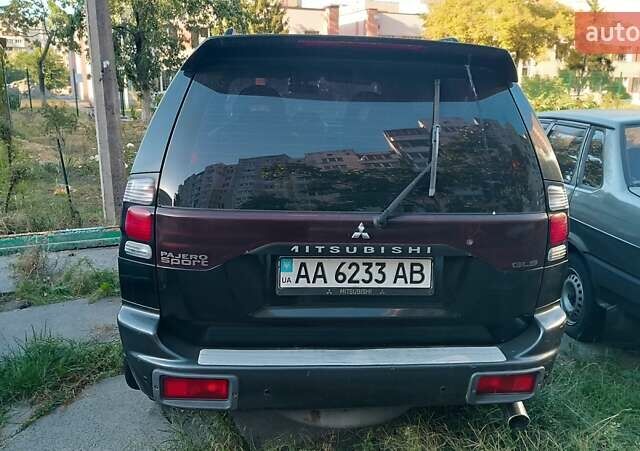 Черный Мицубиси Паджеро Спорт, объемом двигателя 3 л и пробегом 230 тыс. км за 7500 $, фото 2 на Automoto.ua