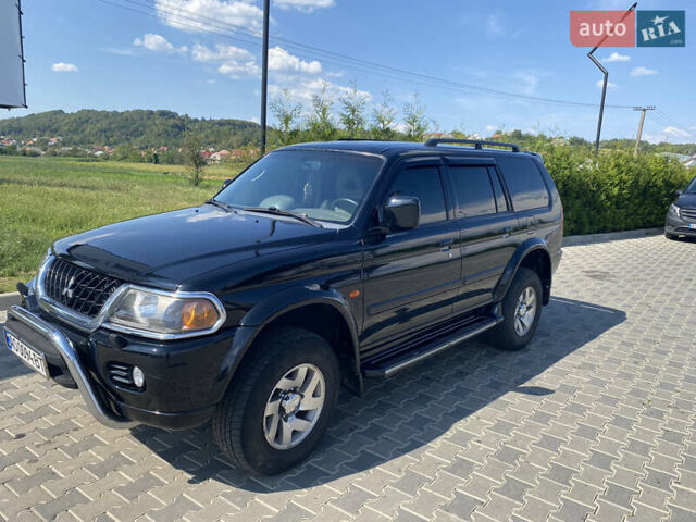 Черный Мицубиси Паджеро Спорт, объемом двигателя 2.97 л и пробегом 408 тыс. км за 7200 $, фото 1 на Automoto.ua